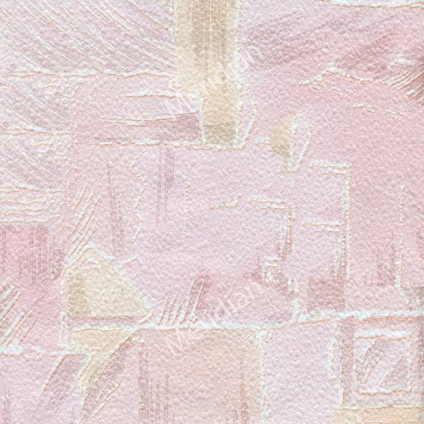 Паперові шпалери Калейдоскоп рожевий